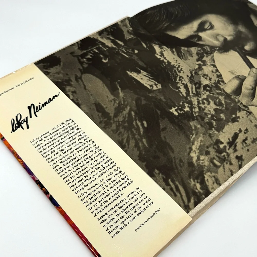 LeRoy Neiman Art & Lifestyle 1974 1st Edition Coffee Table Book